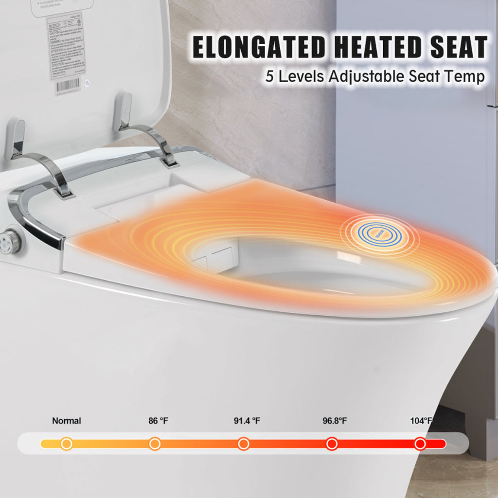 Luxury Smart Toilet with Dryer and Heated Seat