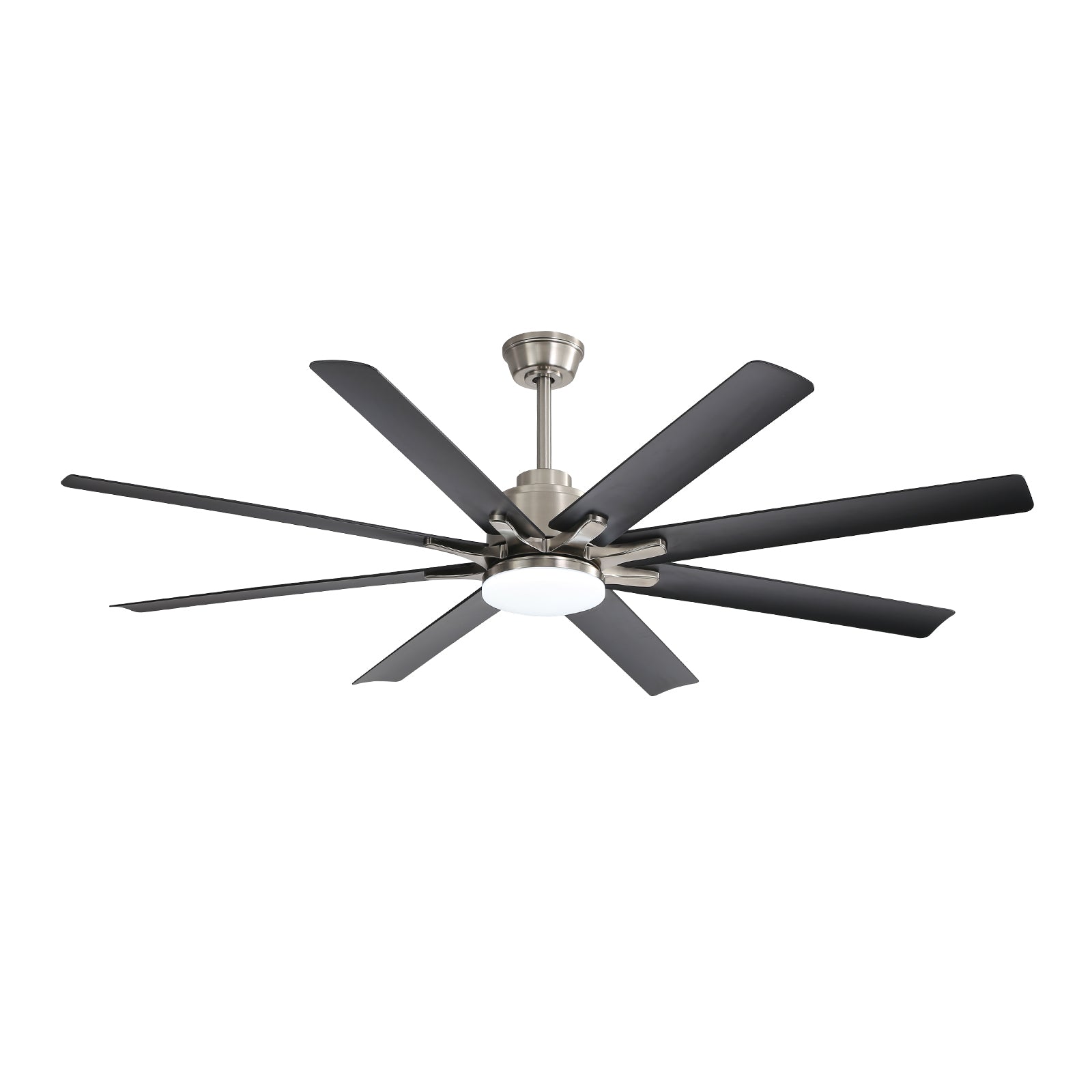 66 Inch Large Ceiling Fan With Dimmable Led Light