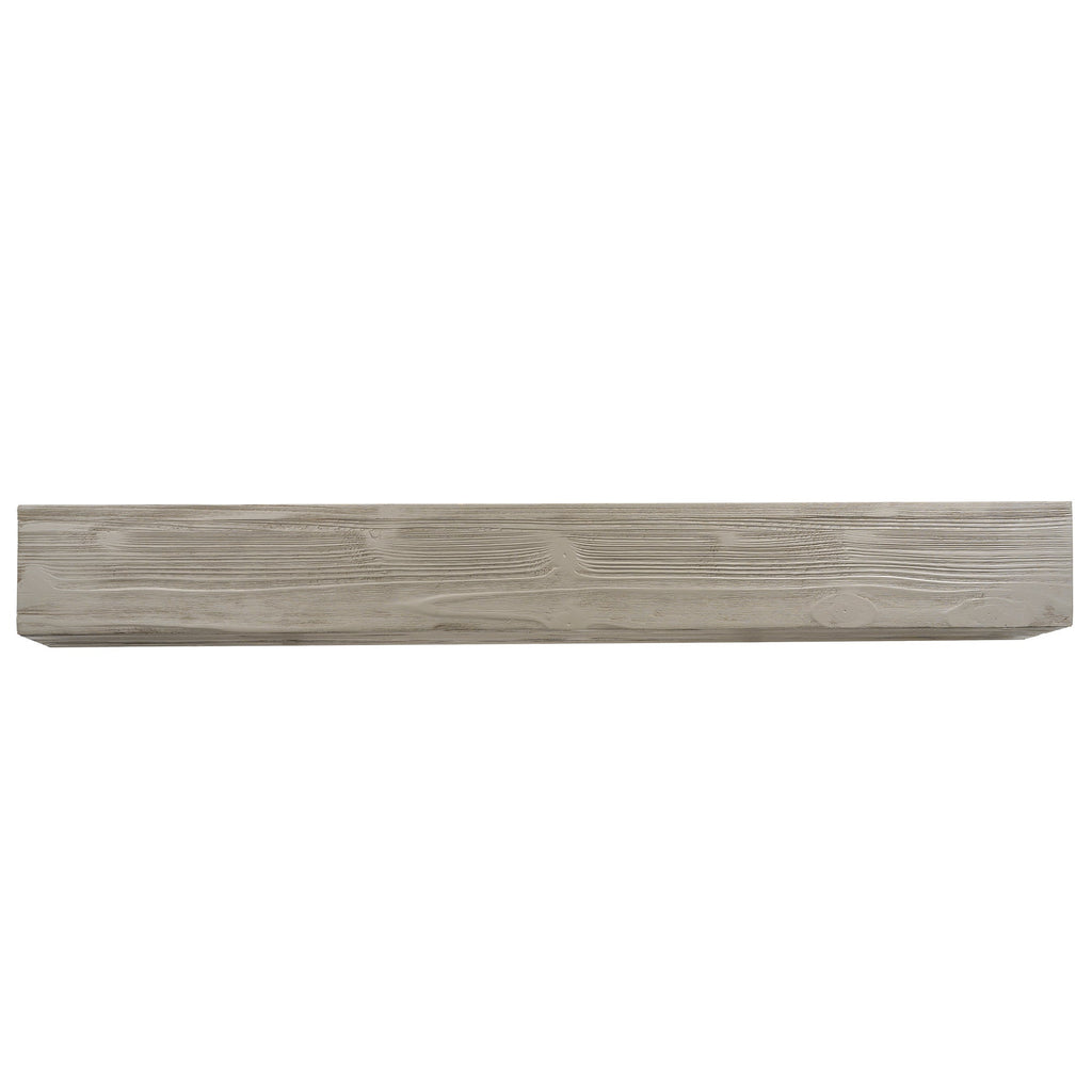 72" Rustic Wood Fireplace Mantel