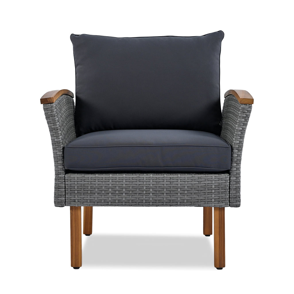 9-Piece Patio Rattan Furniture Set