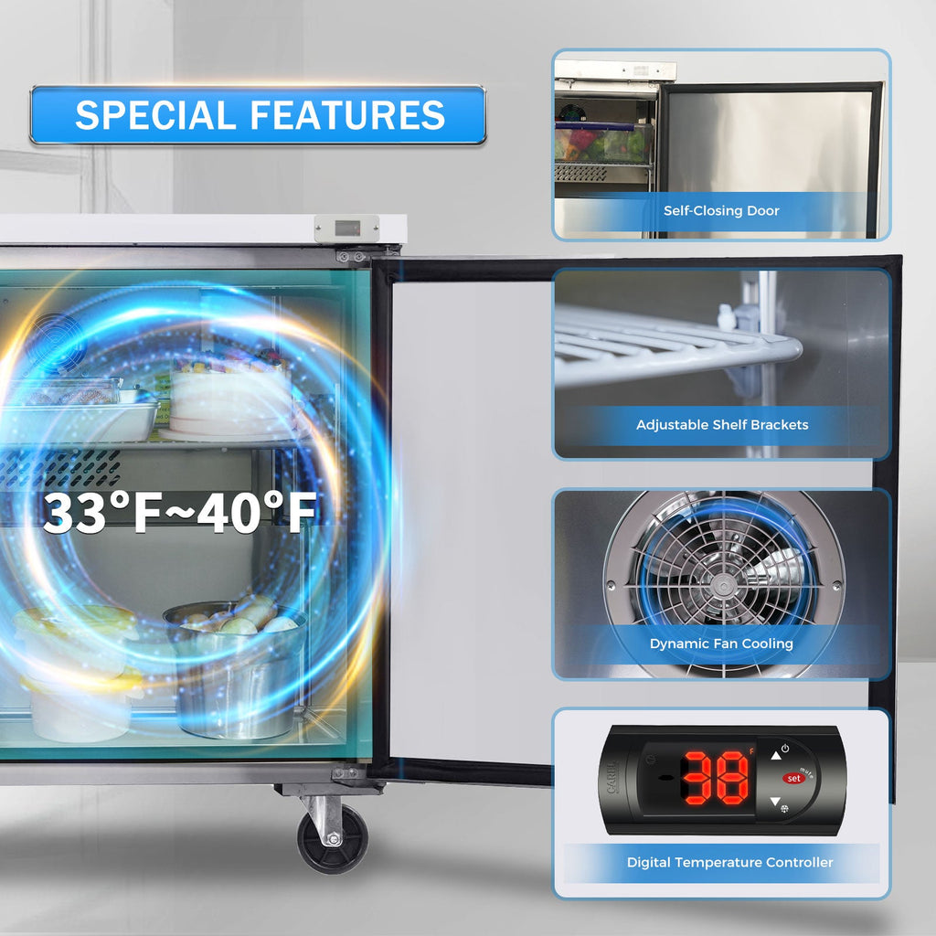 Orikool 29 IN Commercial Refrigerators