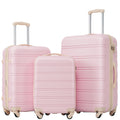 3 Piece Luggage Set Hardside Spinner Suitcase
