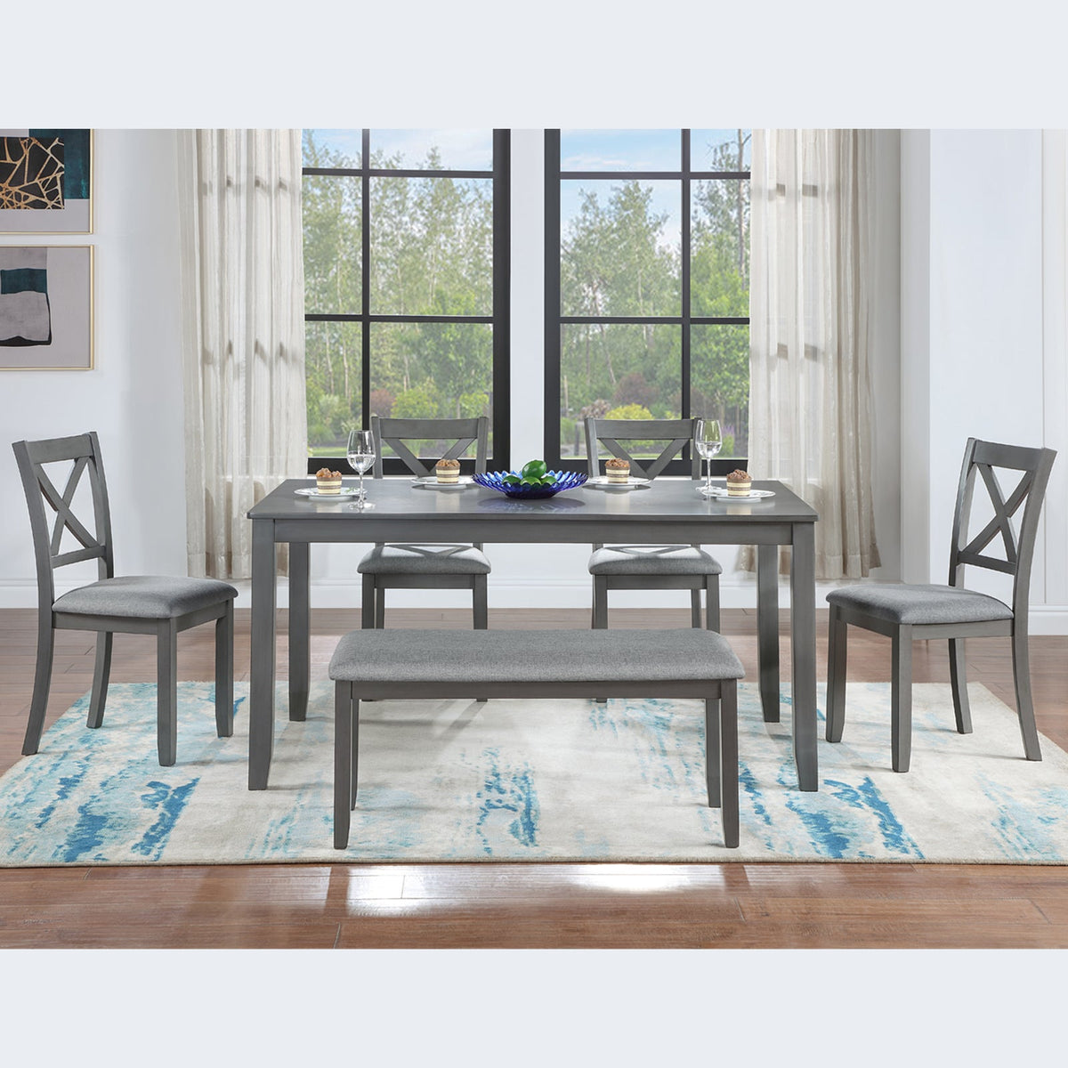 6 Piece Kitchen Dining Set