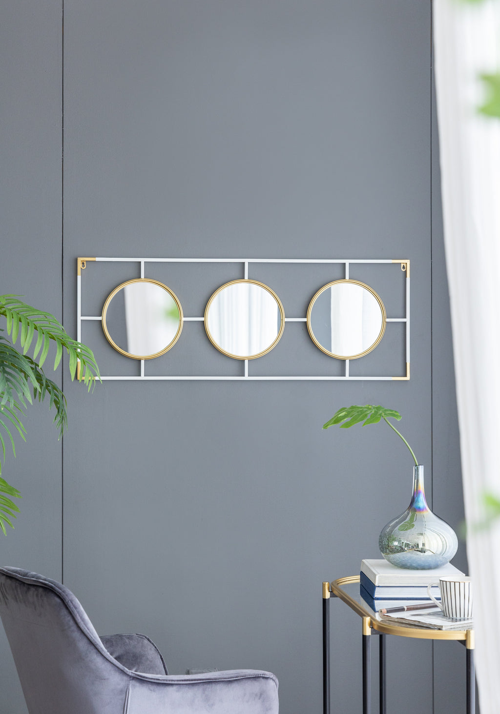 Hannes Three Mirror Wall Decor