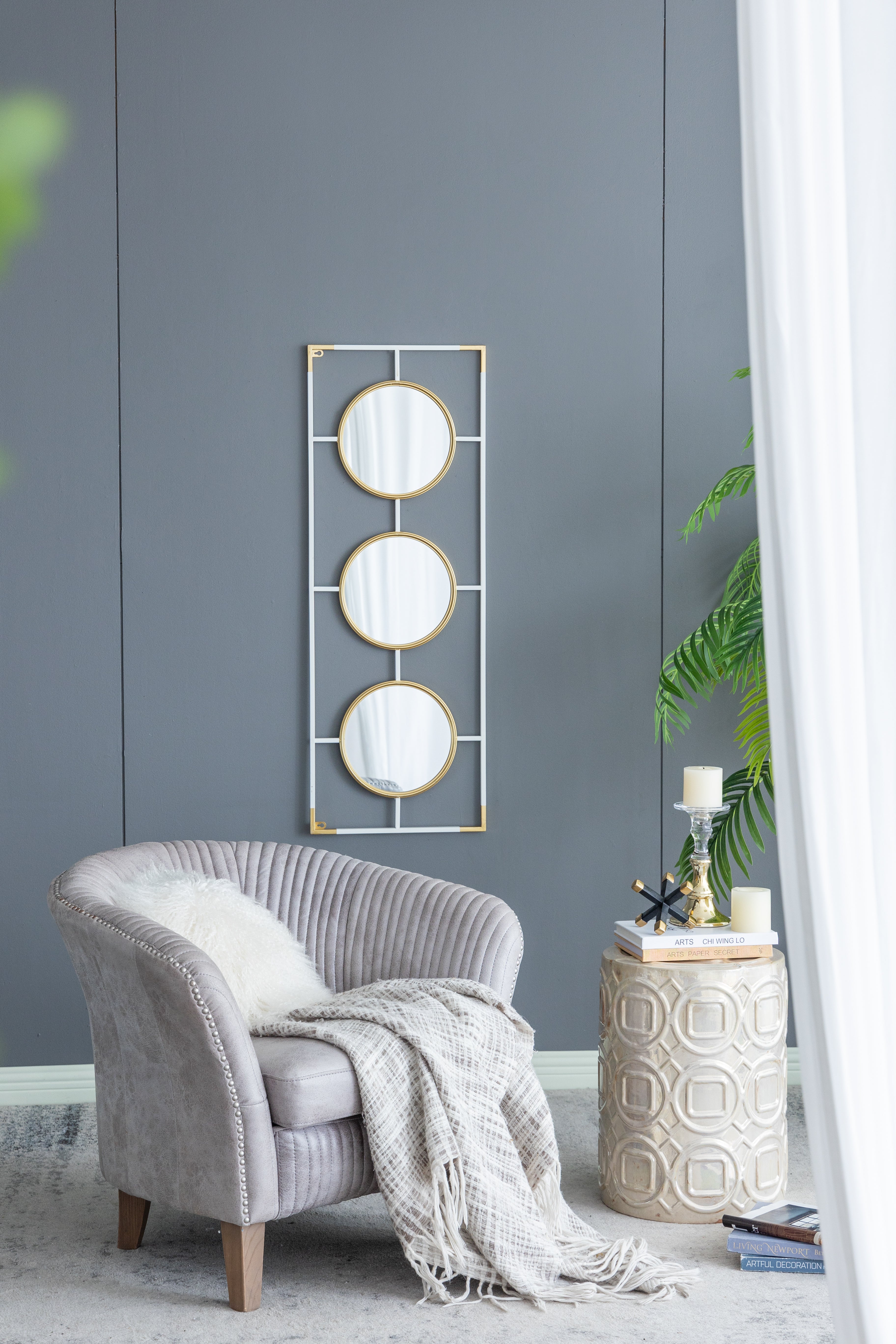 Hannes Three Mirror Wall Decor