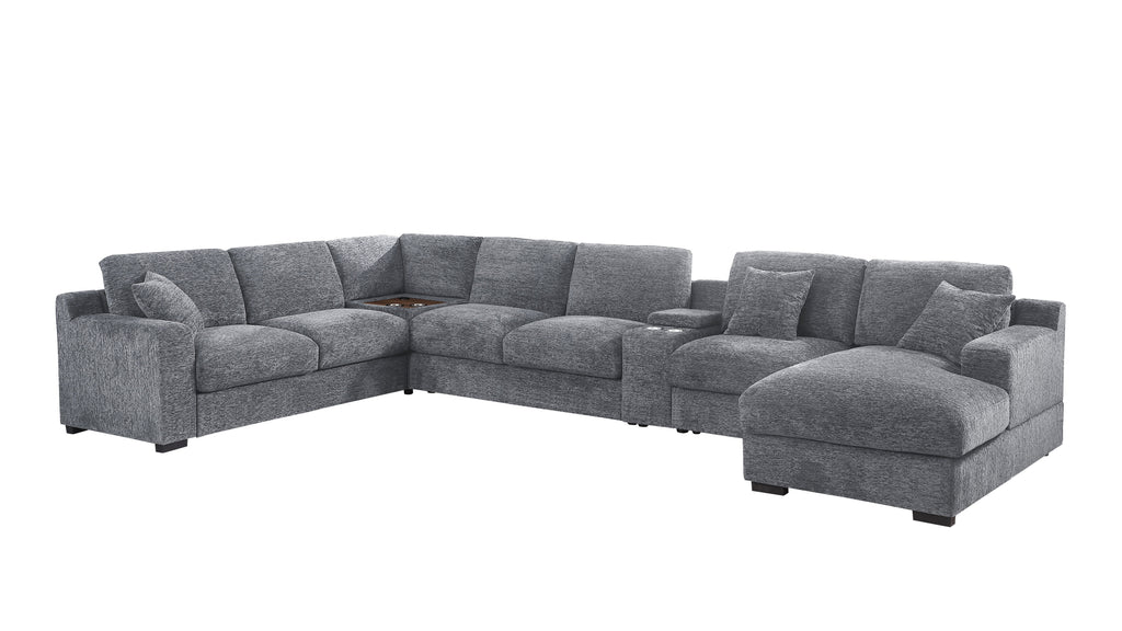 Celine 141.5" Sectional Sofa
