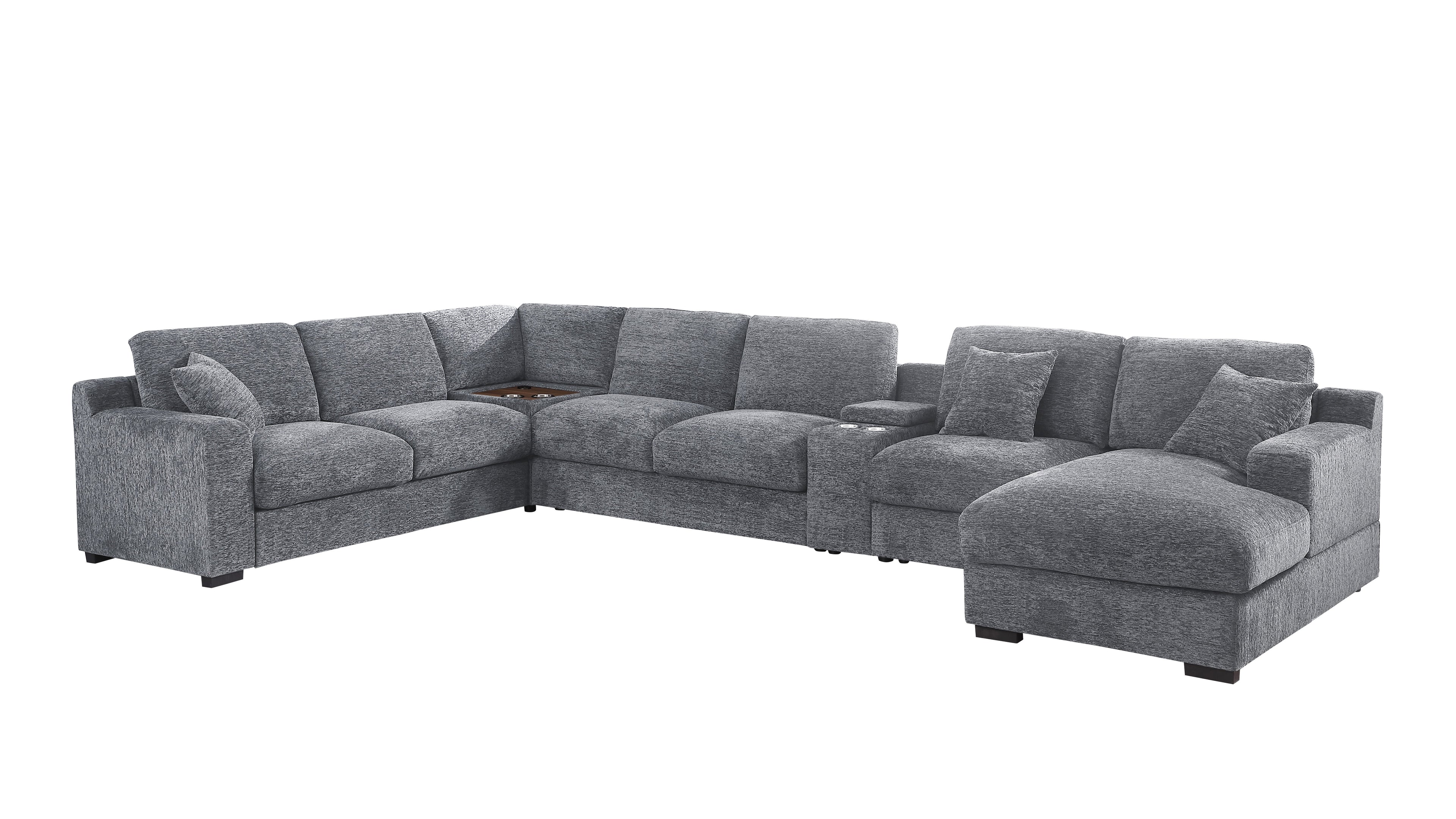 Celine 141.5" Sectional Sofa
