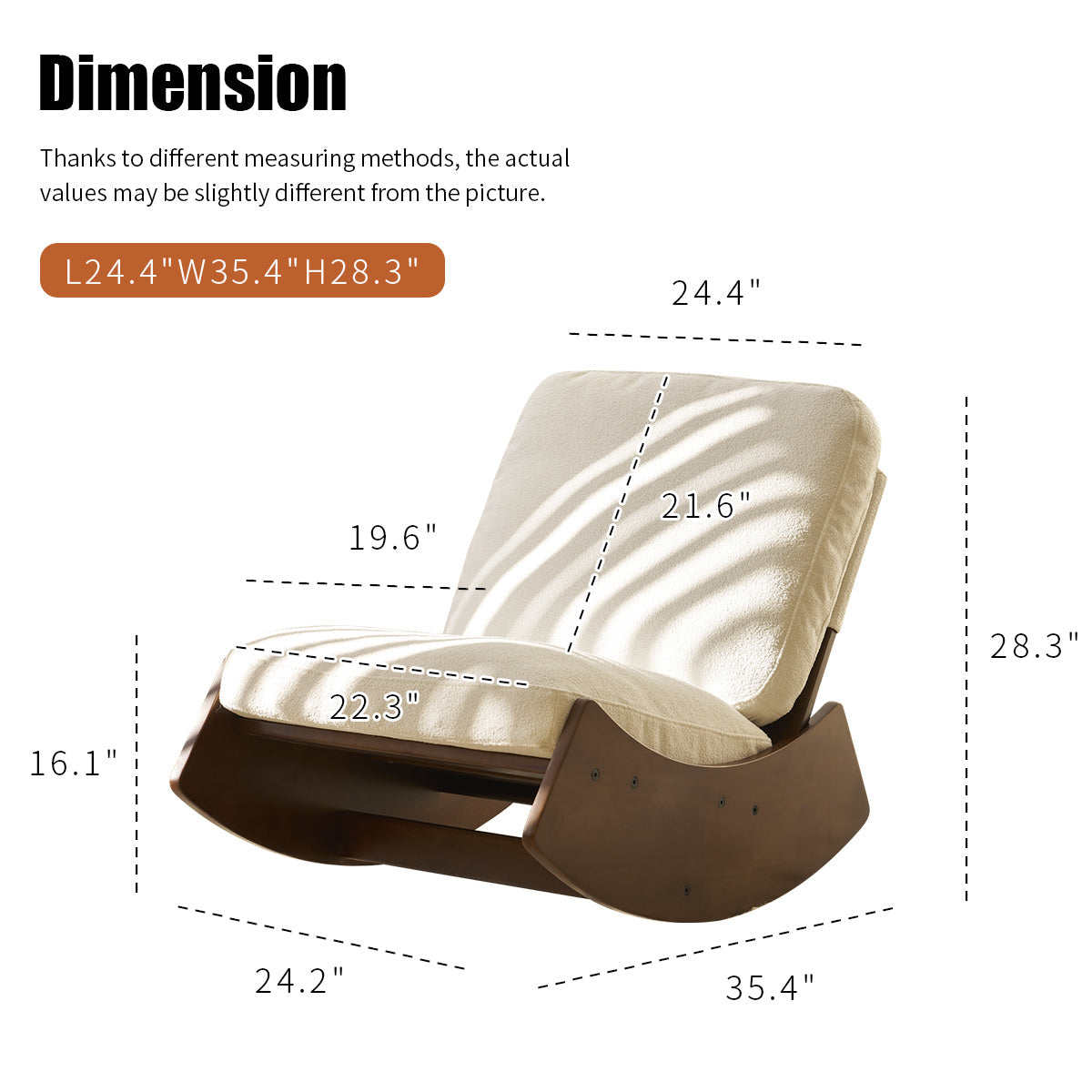 Comfortable Glider Rocking Chair