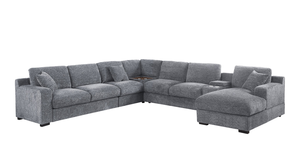 Celine 141.5" Sectional Sofa