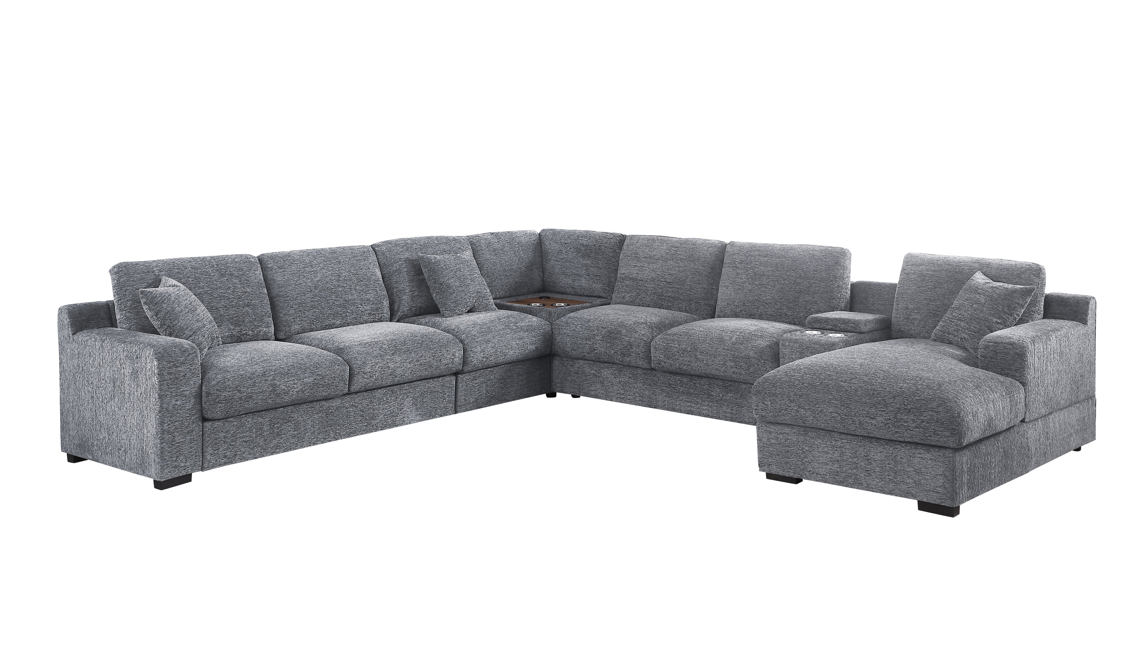 Celine 141.5" Sectional Sofa