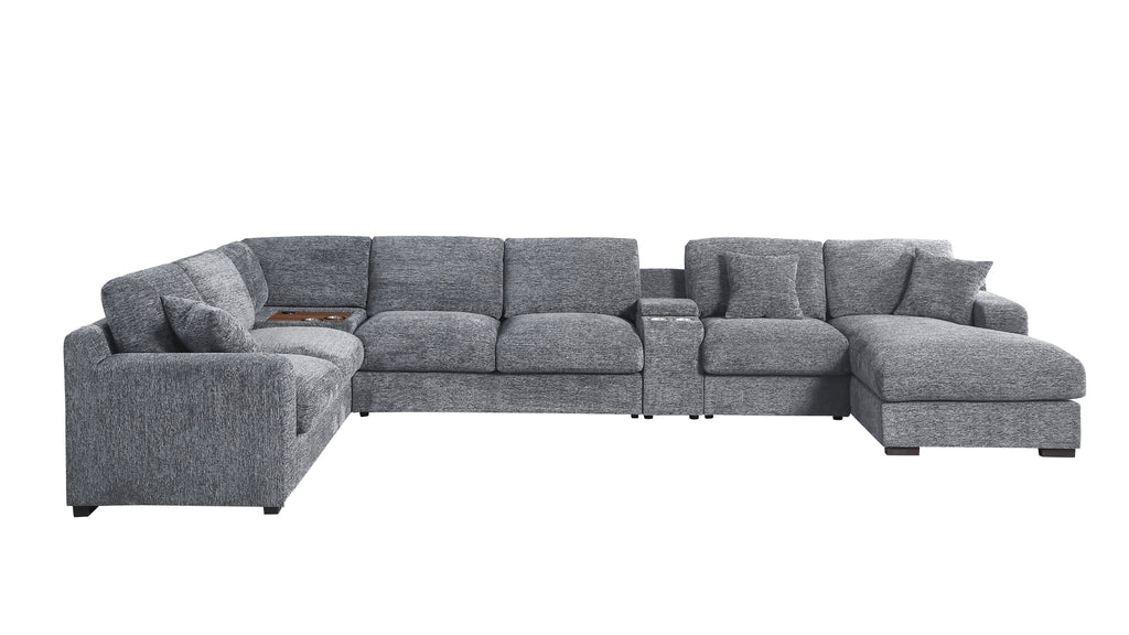 Celine 141.5" Sectional Sofa