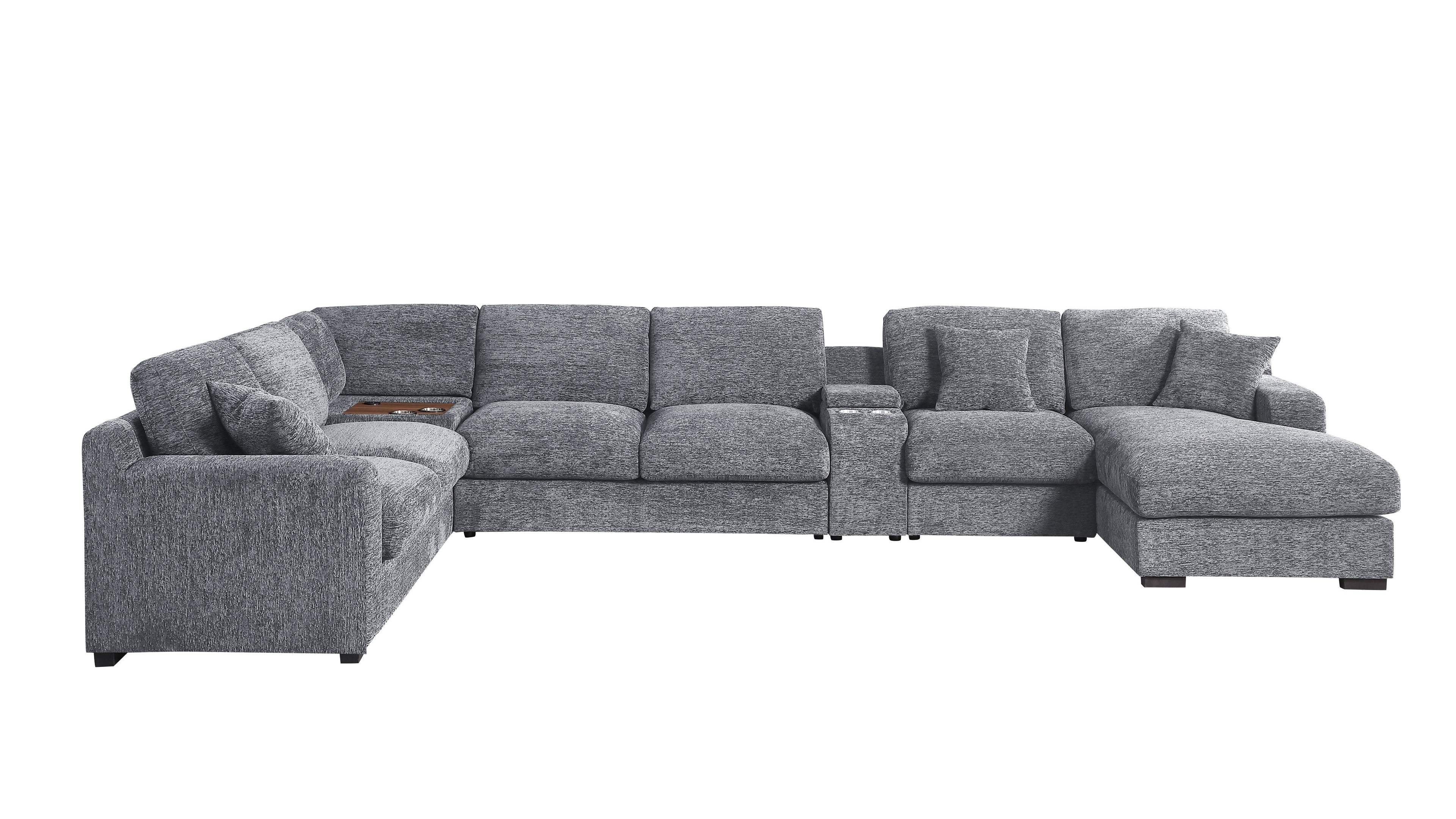 Celine 141.5" Sectional Sofa