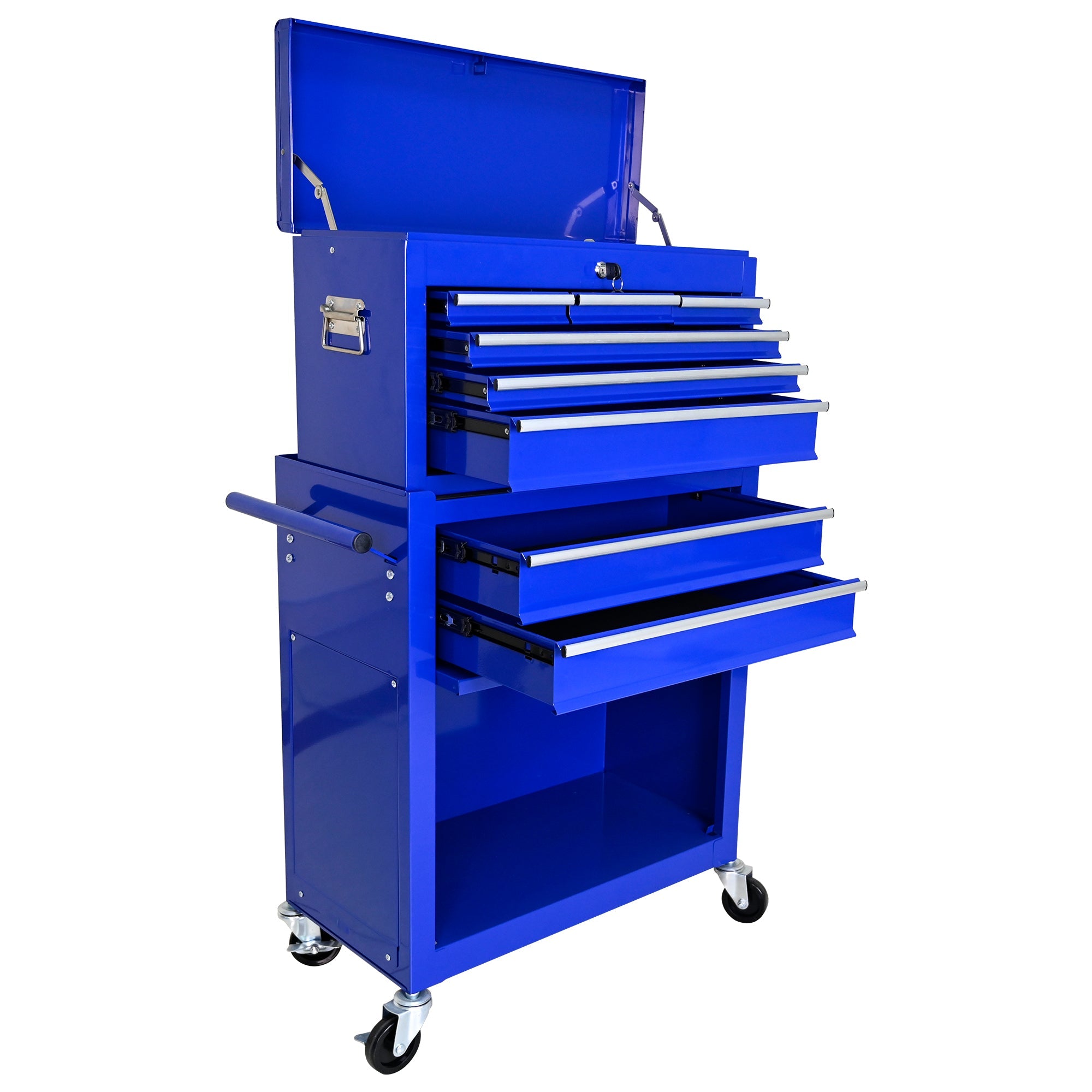 High Capacity Rolling Tool Chest with Wheels and Drawers