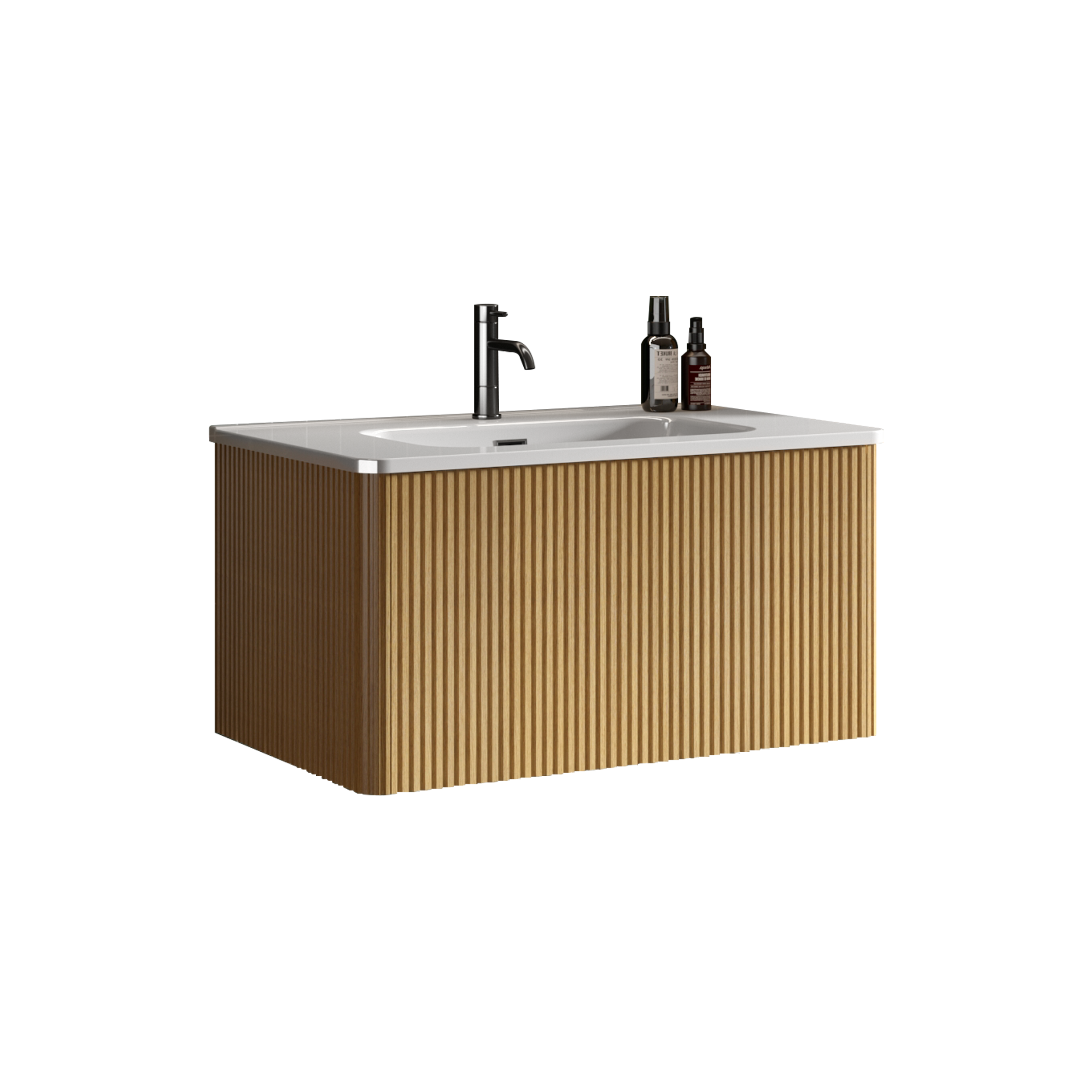 Etna 30" Striped Bathroom Vanity