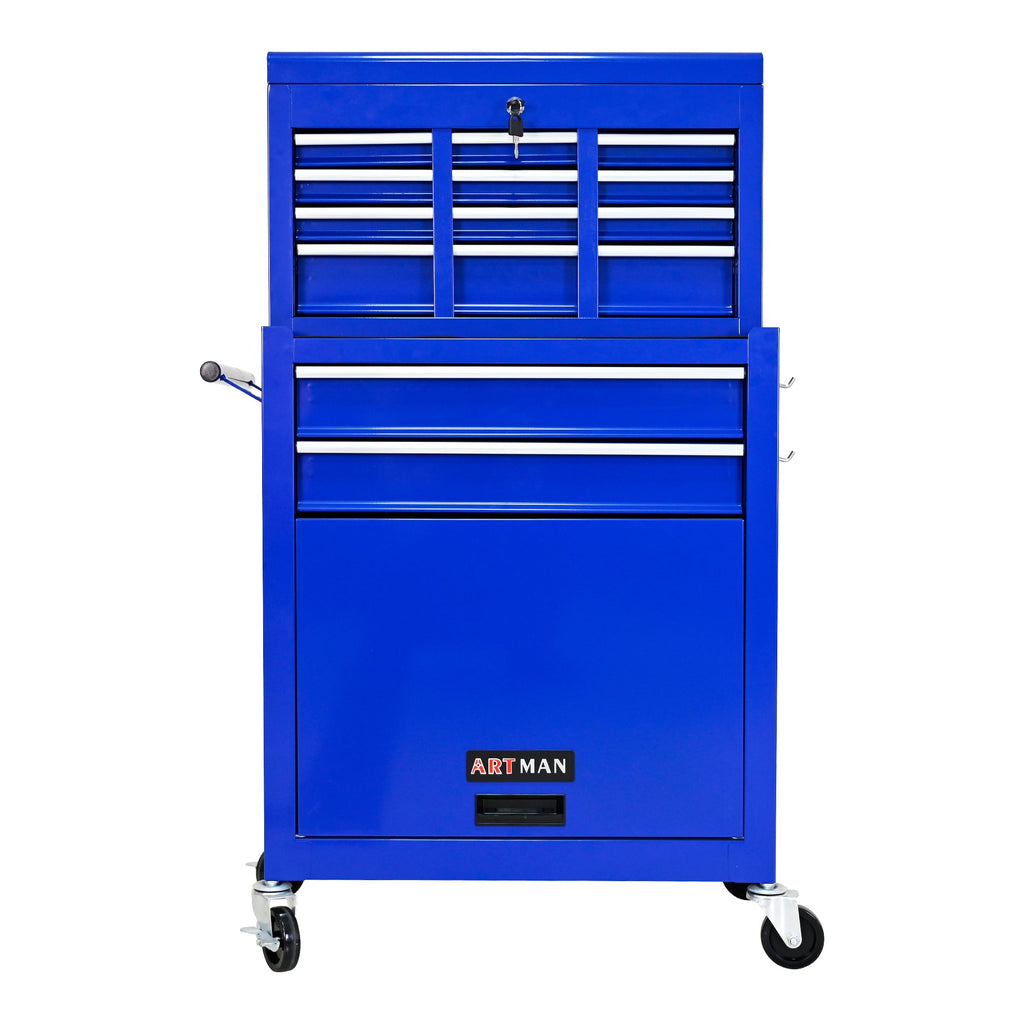 High Capacity Rolling Tool Chest with Wheels and Drawers