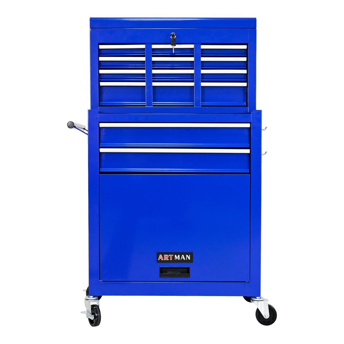 High Capacity Rolling Tool Chest with Wheels and Drawers