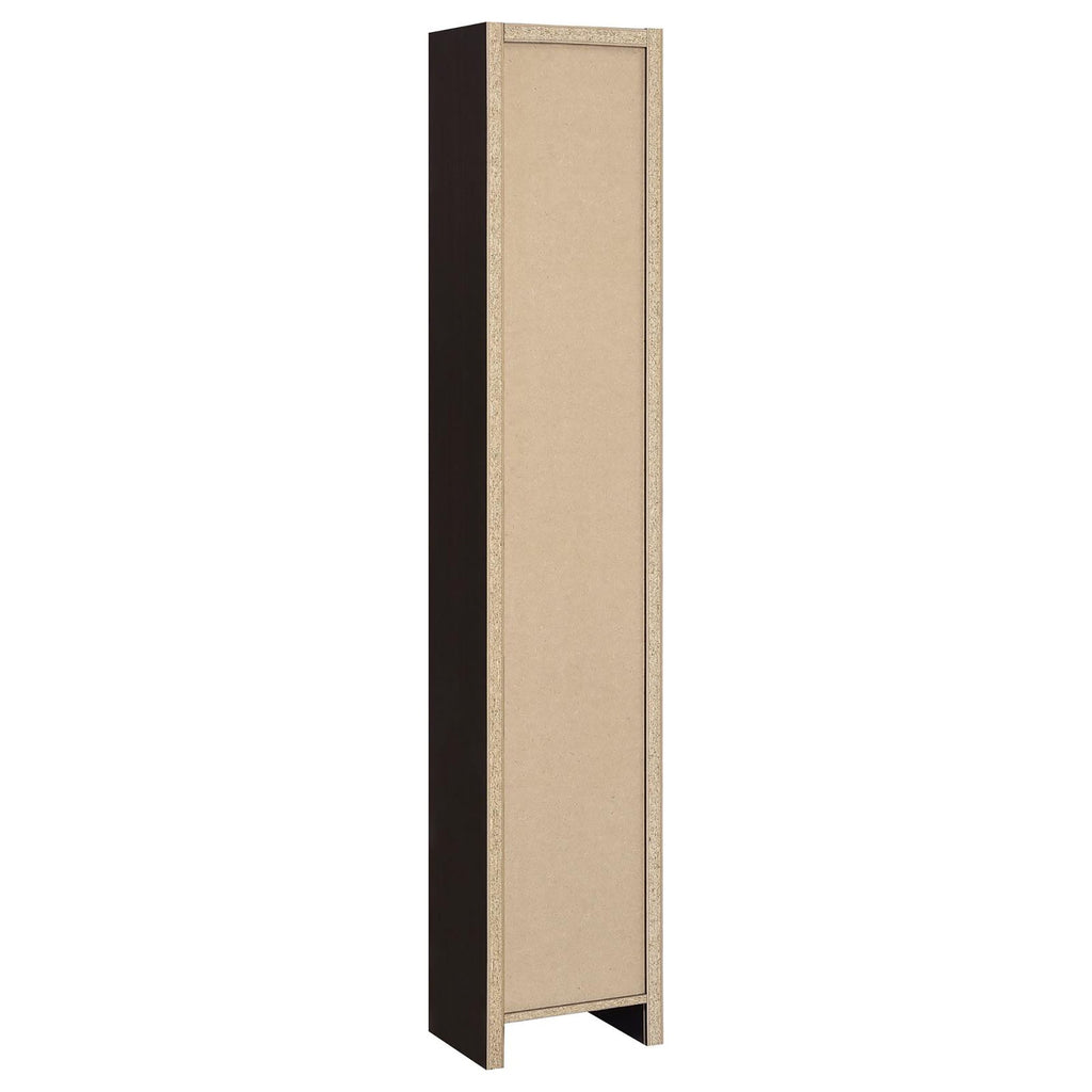 Cappuccino Rectangular Bookcase