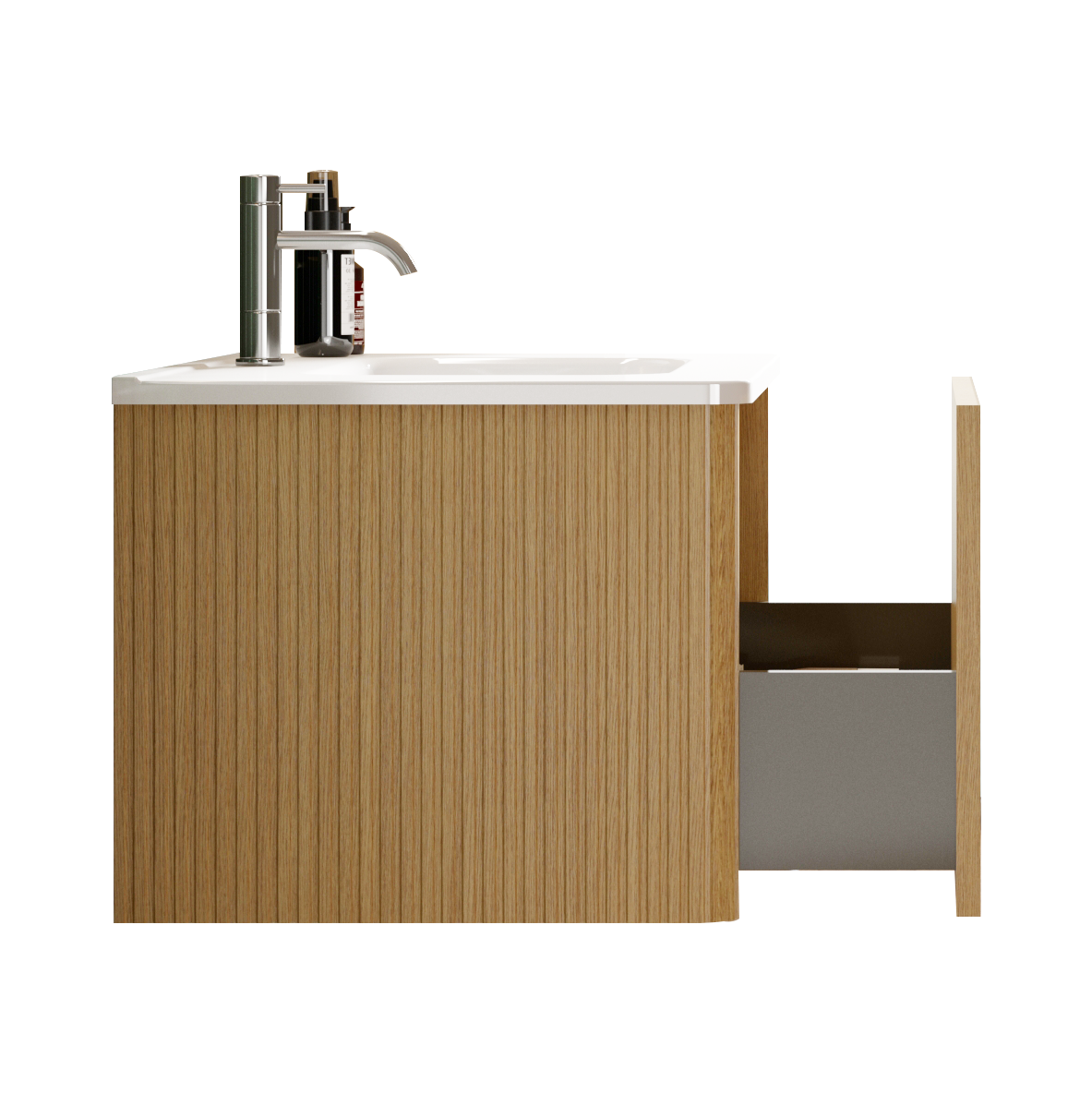 Etna 30" Striped Bathroom Vanity