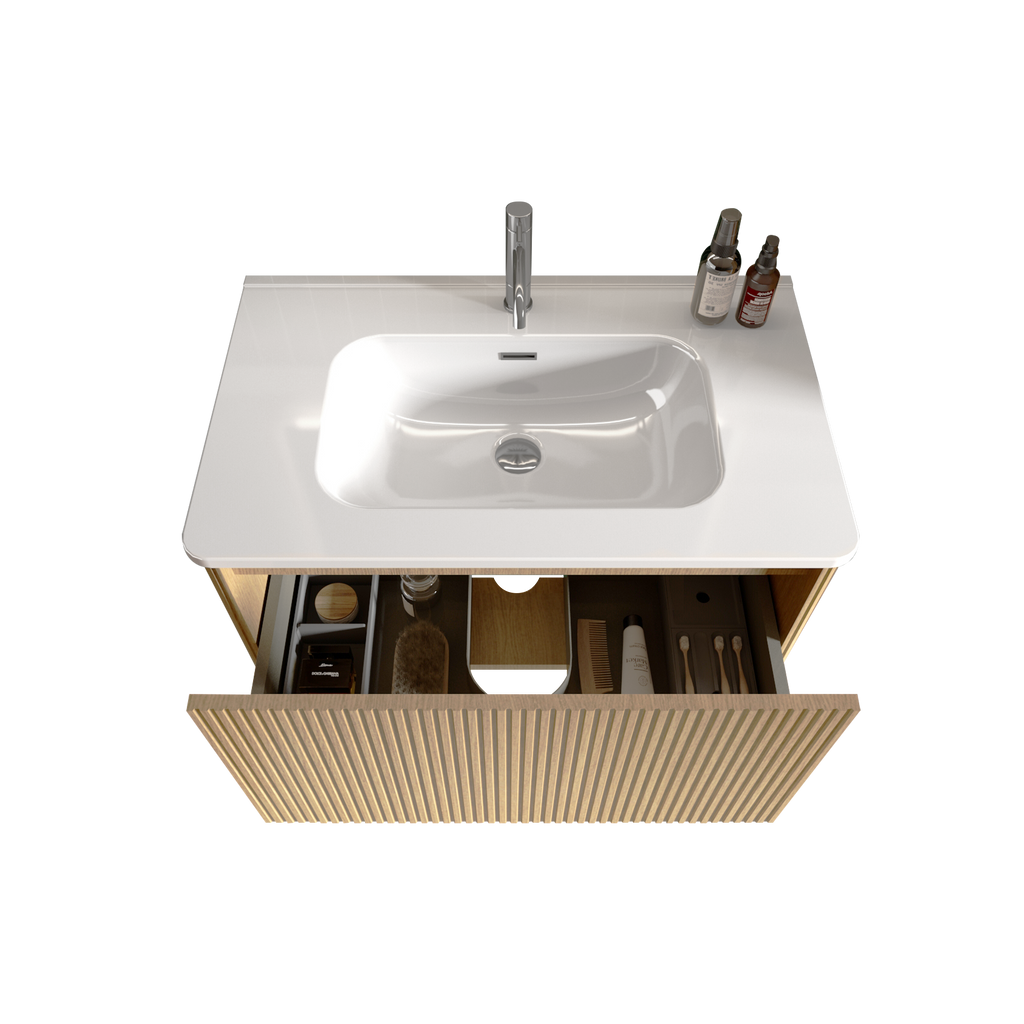 Etna 30" Striped Bathroom Vanity