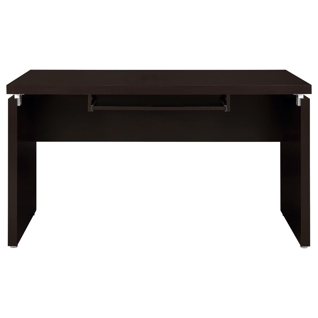 Cappuccino Floating Top Computer Desk