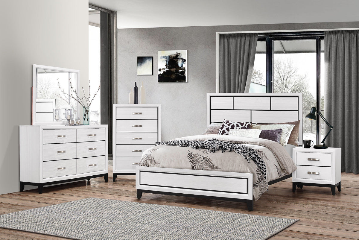 Cotemporary Queen Bed