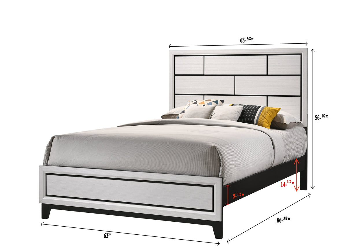 Cotemporary Queen Bed