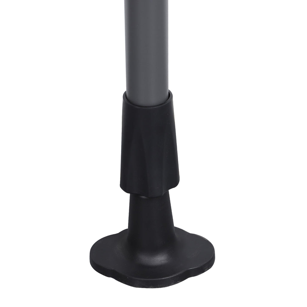 Manual Retractable Awning - 118'' Non-Screw Outdoor Sun Shade Cover