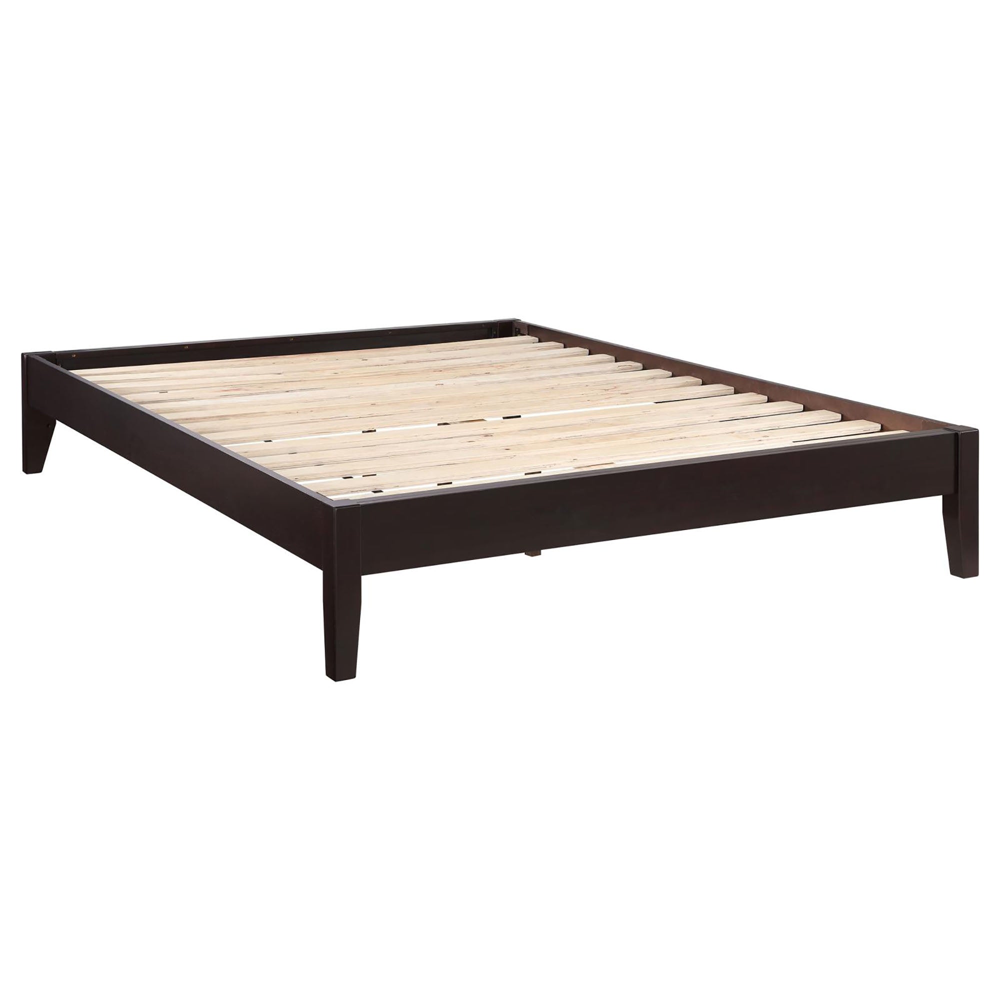 Cappuccino Full Platform Bed