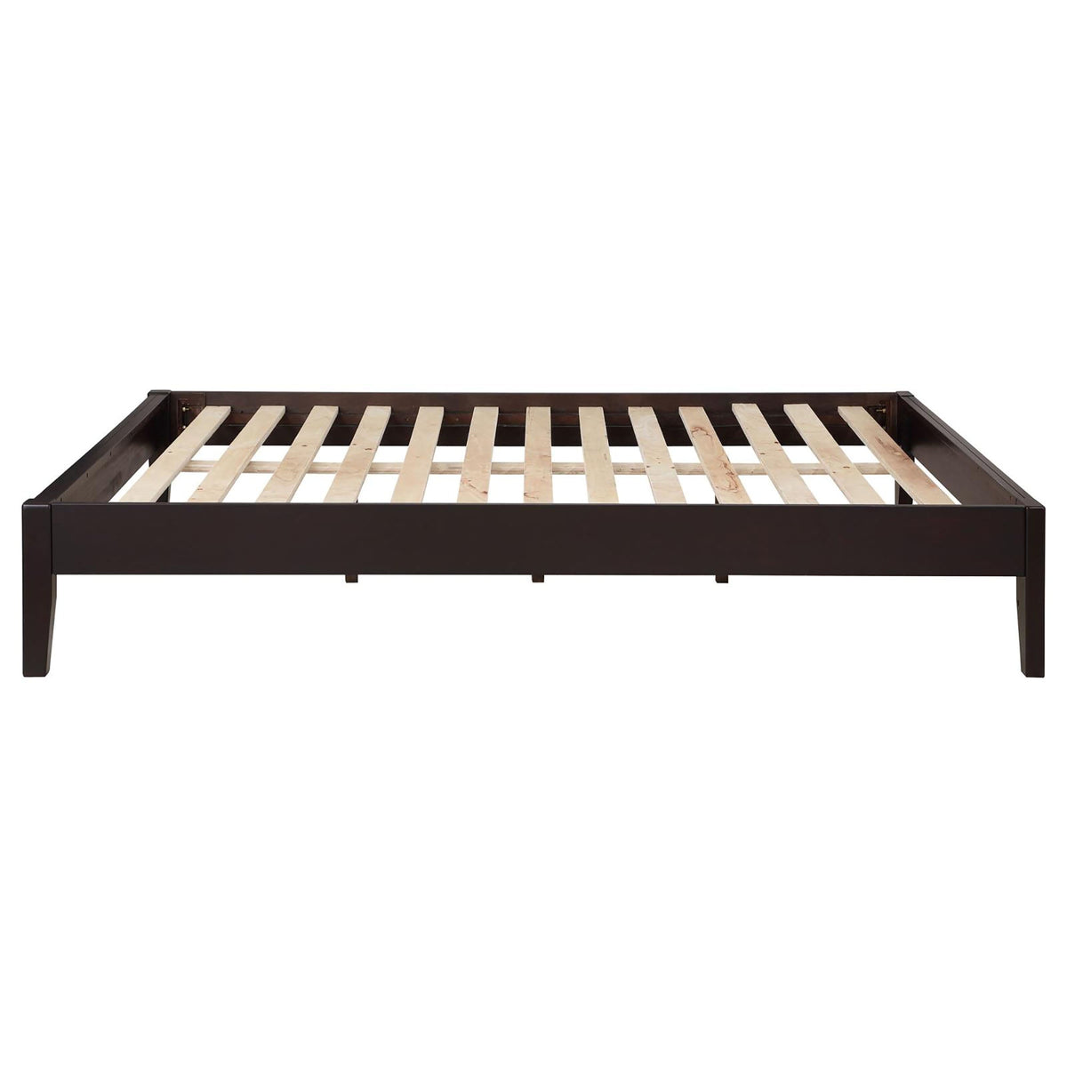 Cappuccino Full Platform Bed