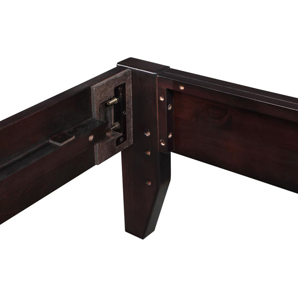 Cappuccino Full Platform Bed