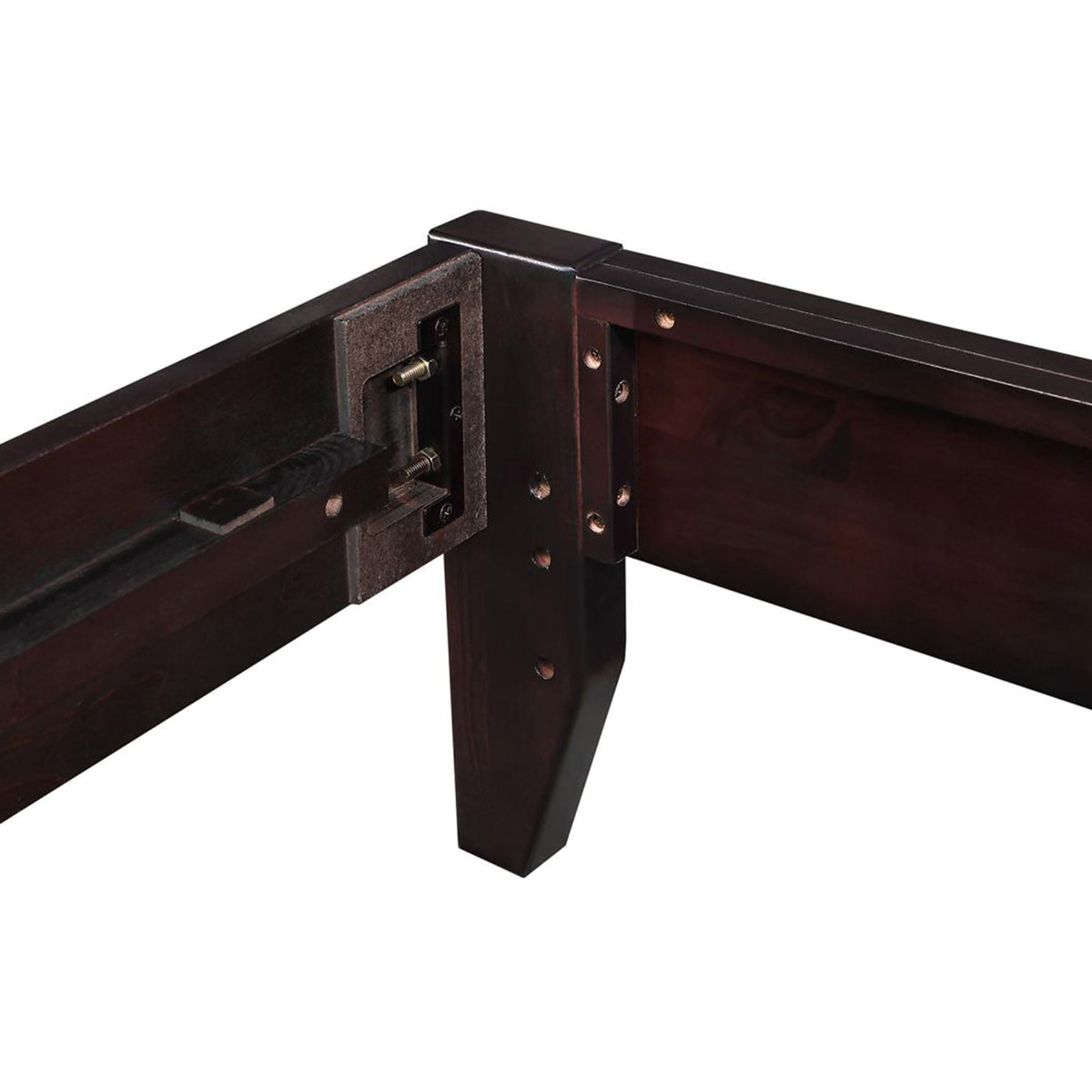 Cappuccino Full Platform Bed