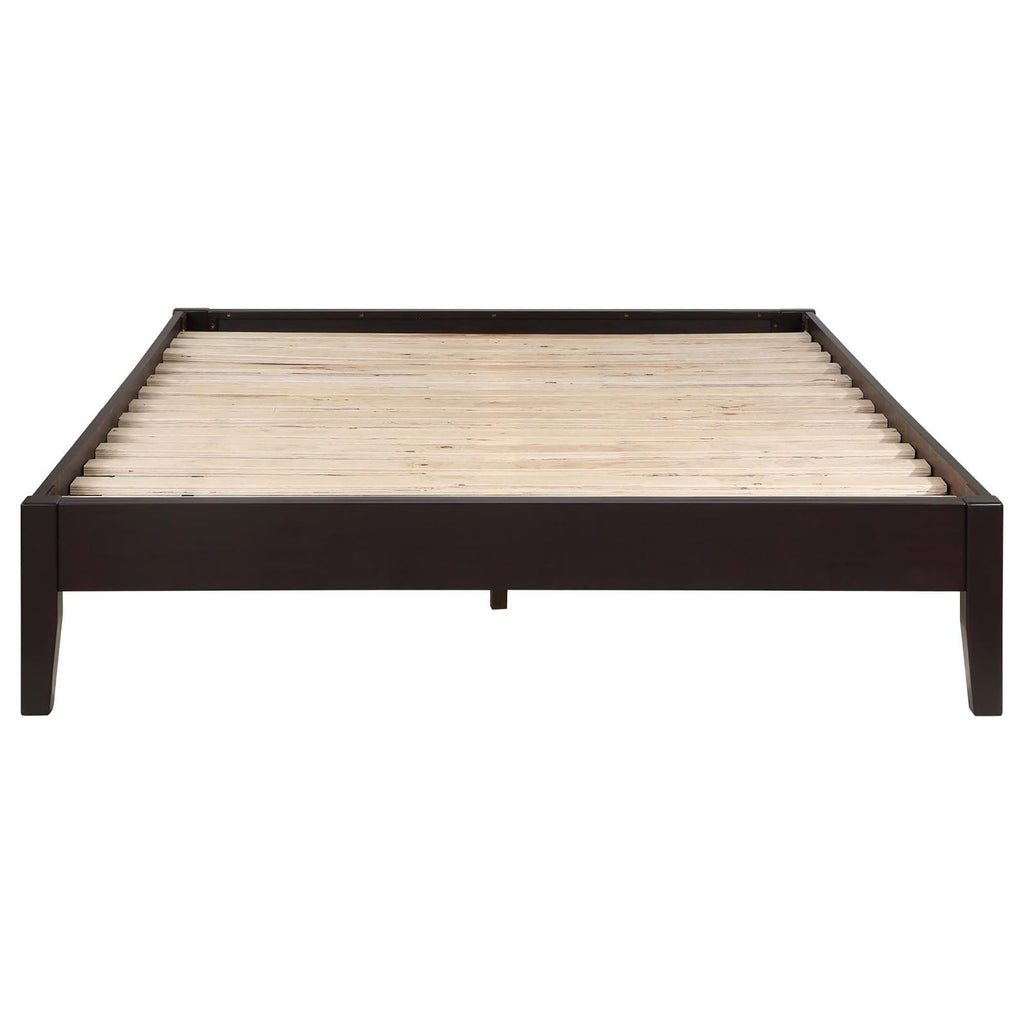 Cappuccino Full Platform Bed