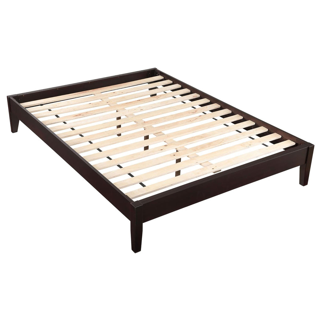 Cappuccino Full Platform Bed