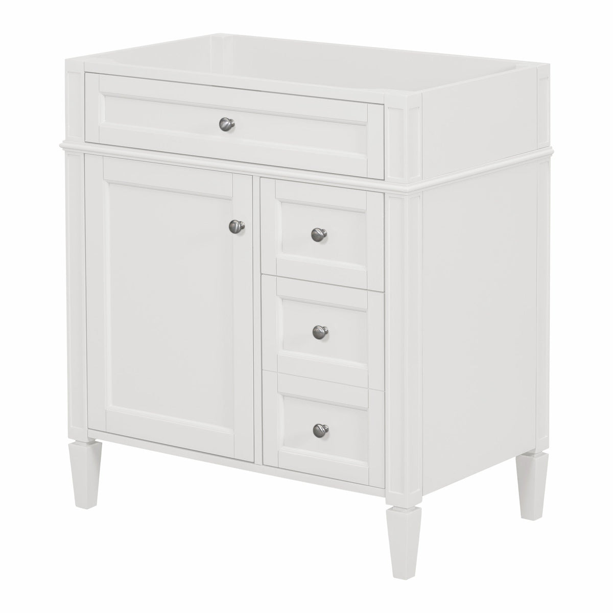 30" Bathroom Vanity without Top Sink