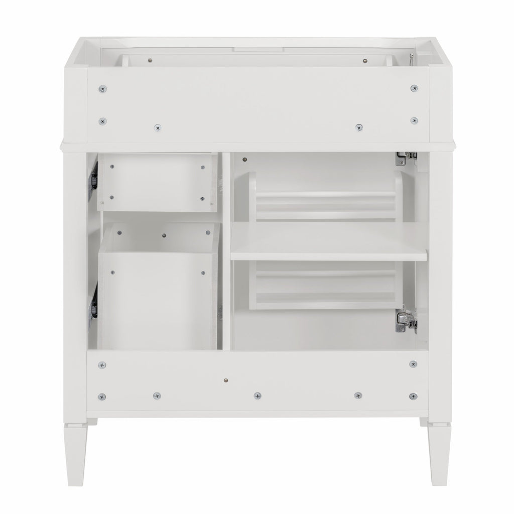 30" Bathroom Vanity without Top Sink
