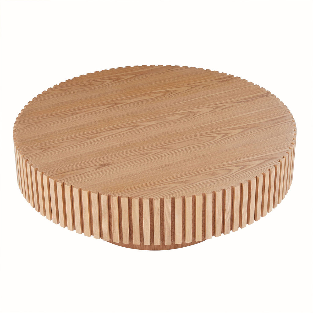 Natural Wood Coffee Table