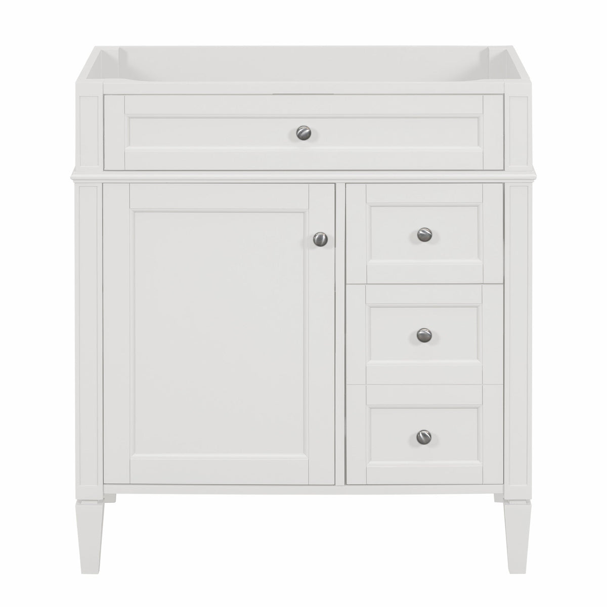 30" Bathroom Vanity without Top Sink