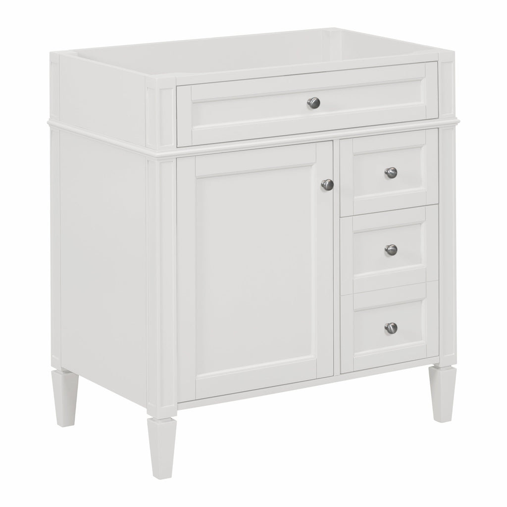 30" Bathroom Vanity without Top Sink