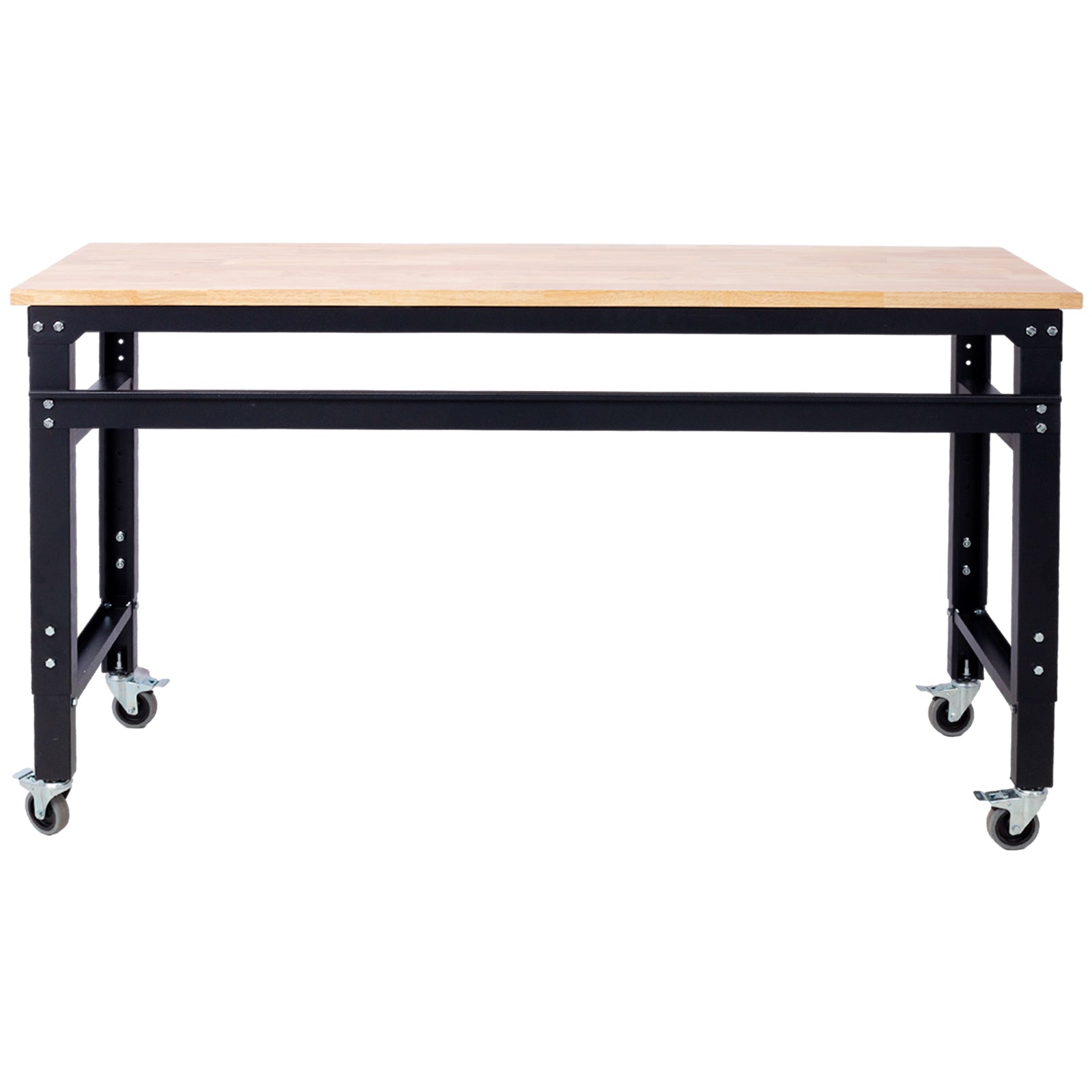 60" Wide Adjustable Rolling Workbench