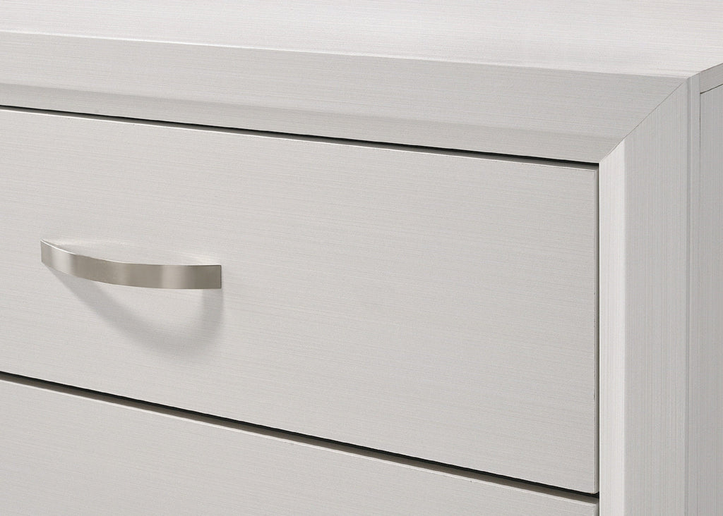 Contemporary 2-Drawer Nightstand End Table