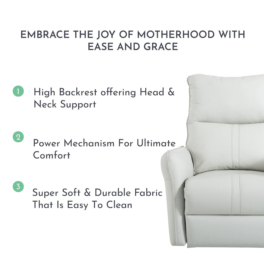 270° Power Swivel Rocker Recliner Chair