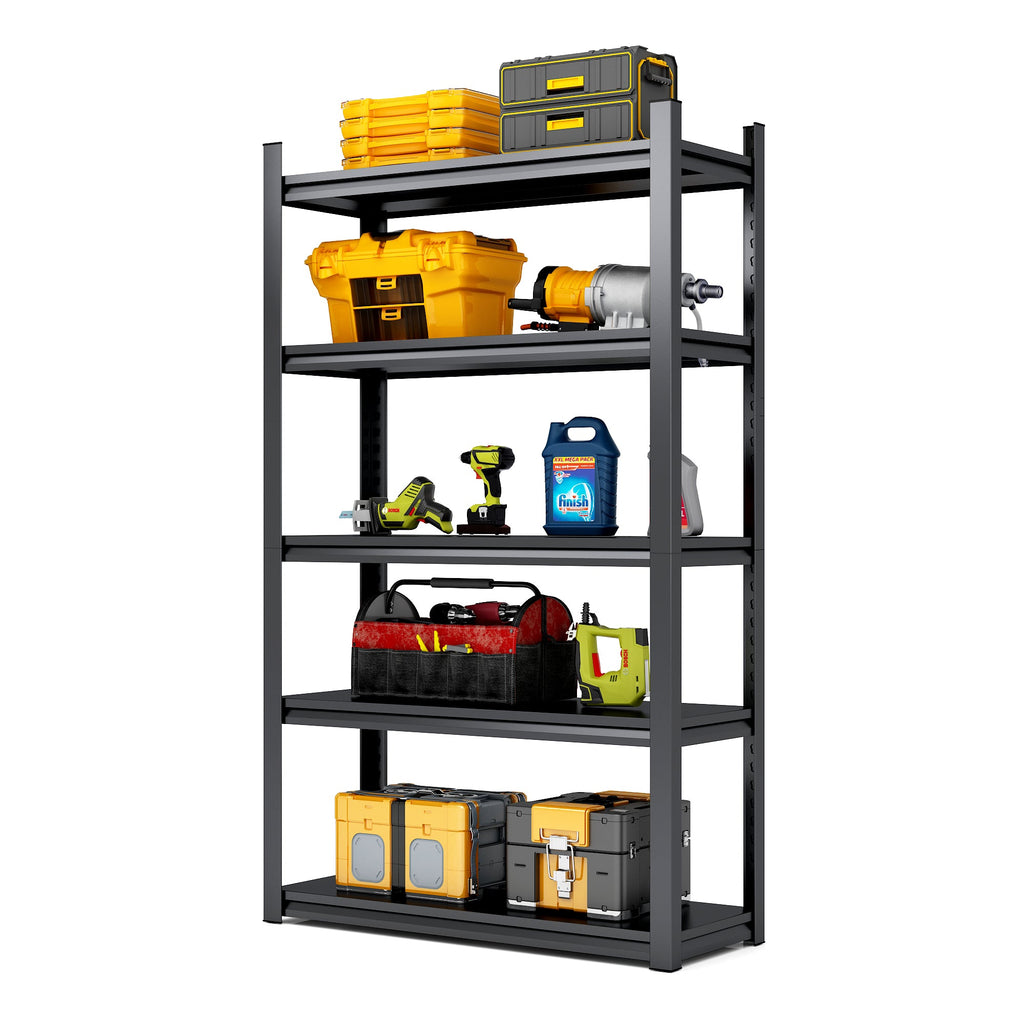 5 Tier Heavy Duty Metal Garage Shelves