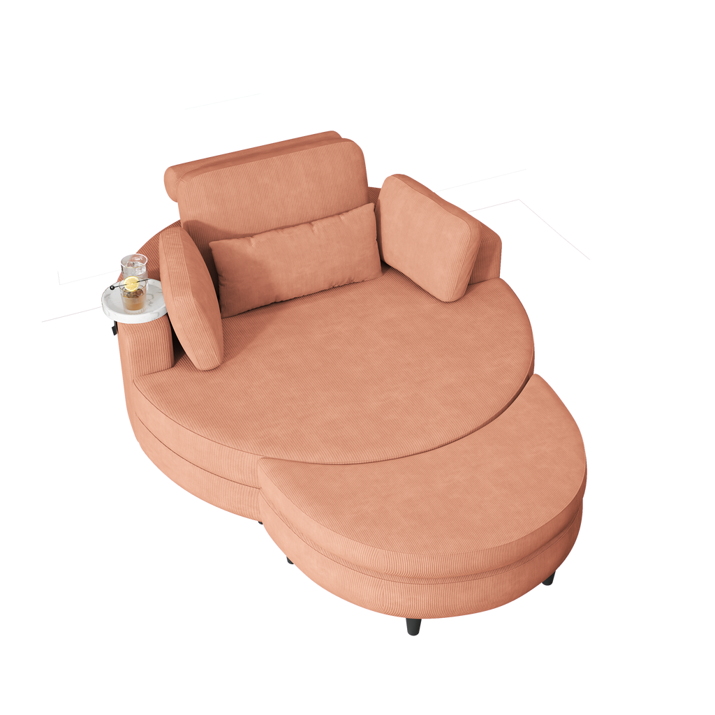 51-Inch Corduroy Sofa