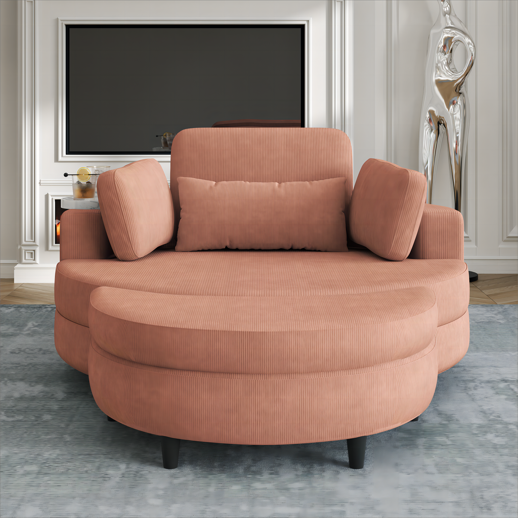 51-Inch Corduroy Sofa
