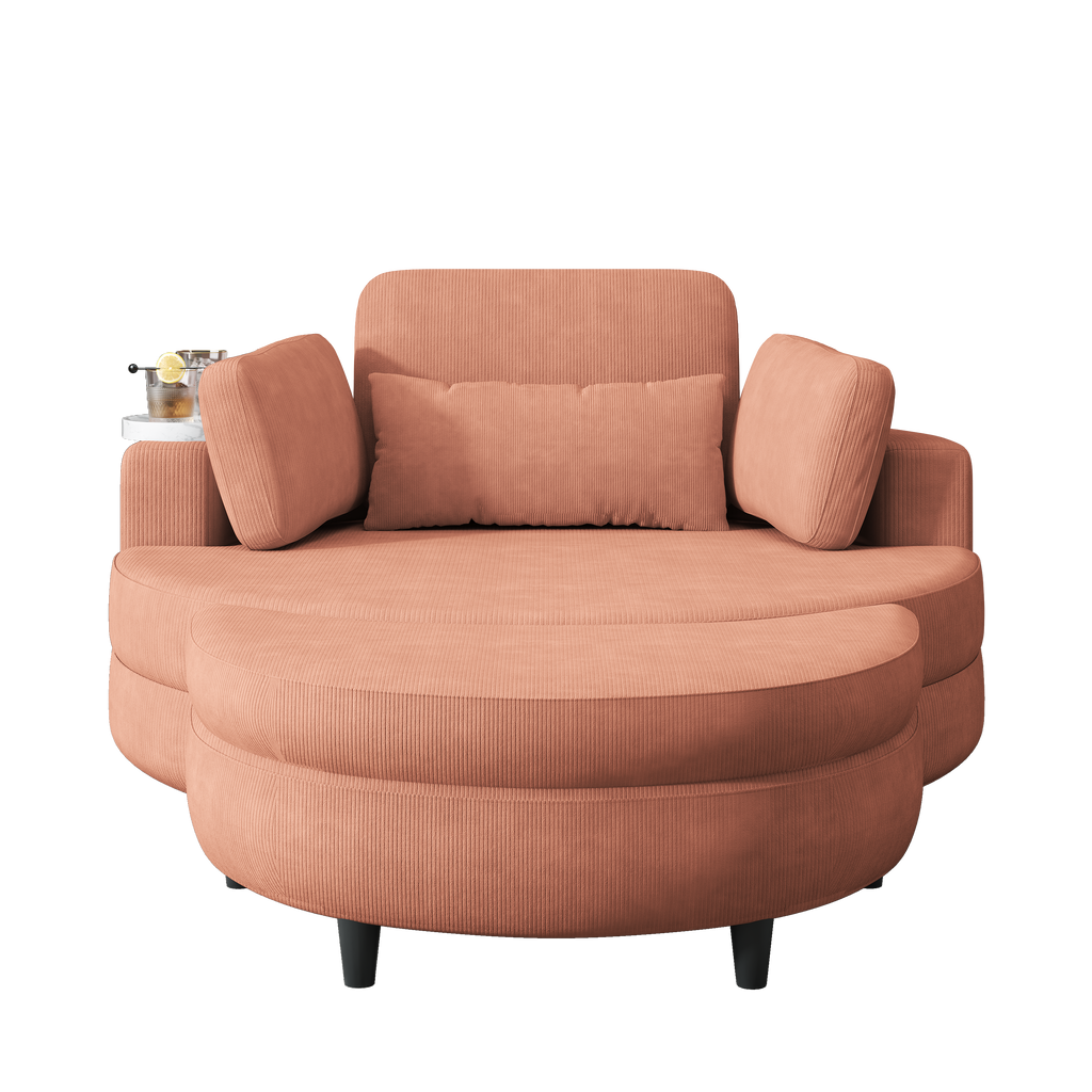 51-Inch Corduroy Sofa