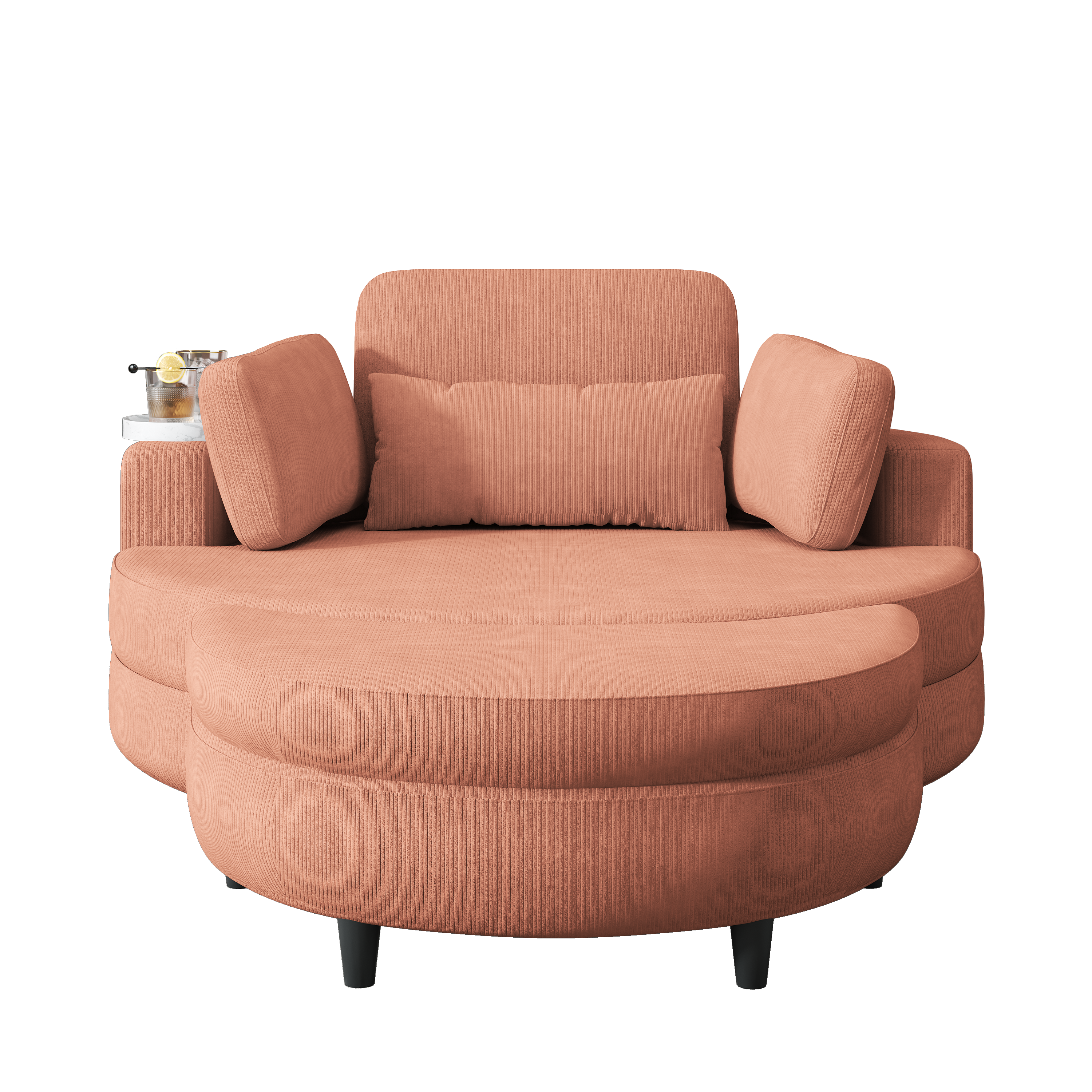 51-Inch Corduroy Sofa