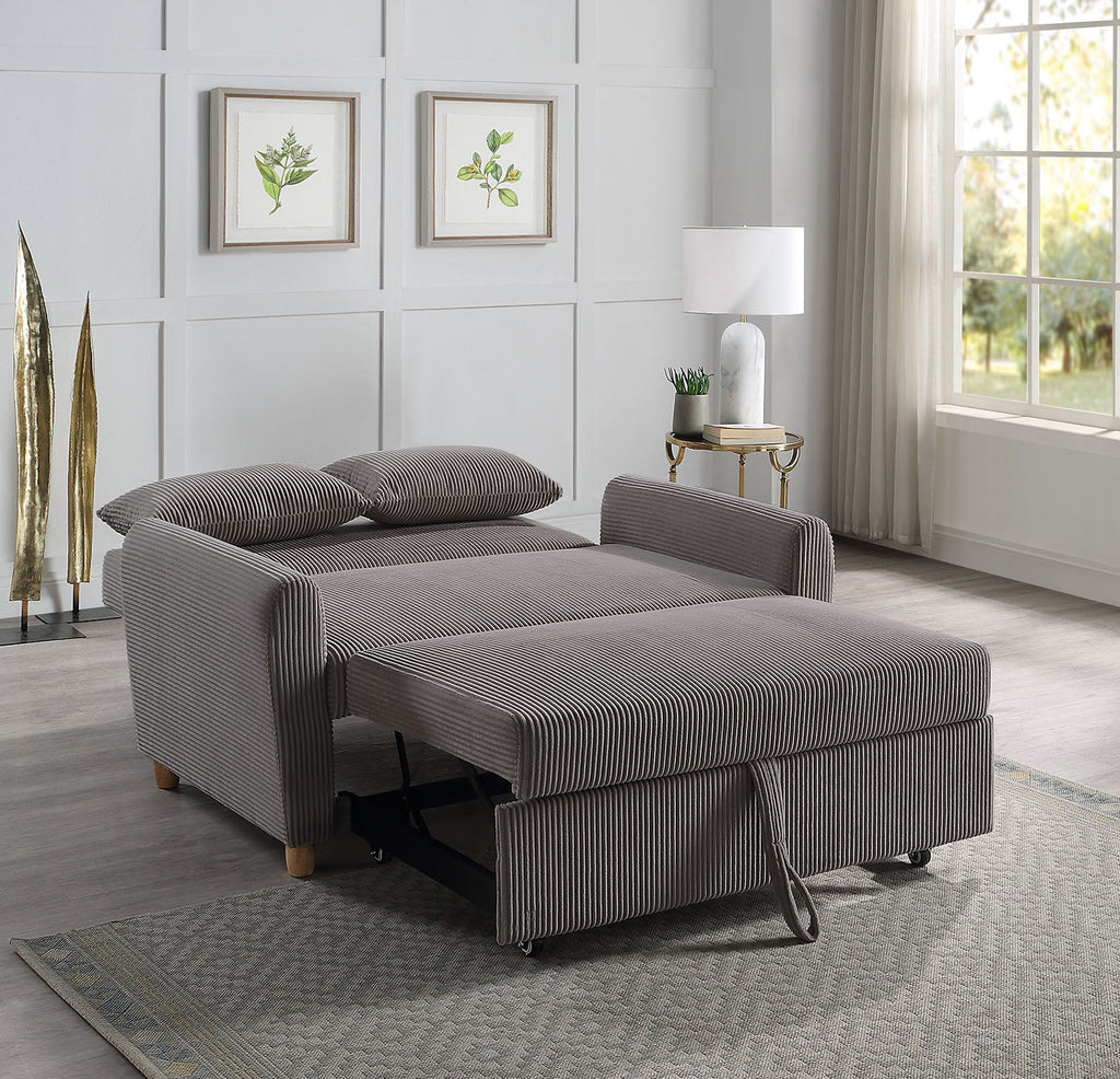 Justine 54" Convertible Sleeper Loveseat