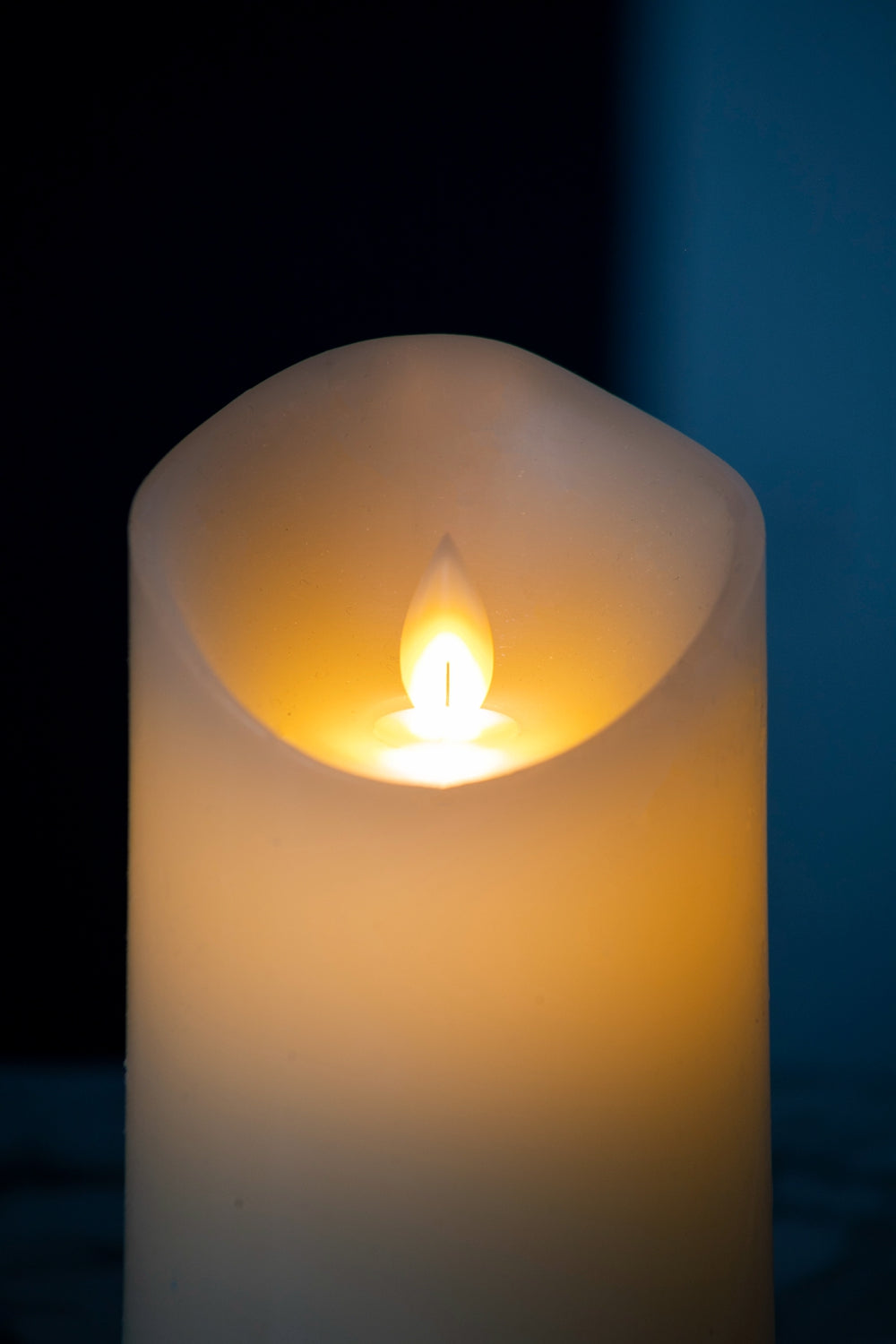 Set of 3 Flickering LED Candles