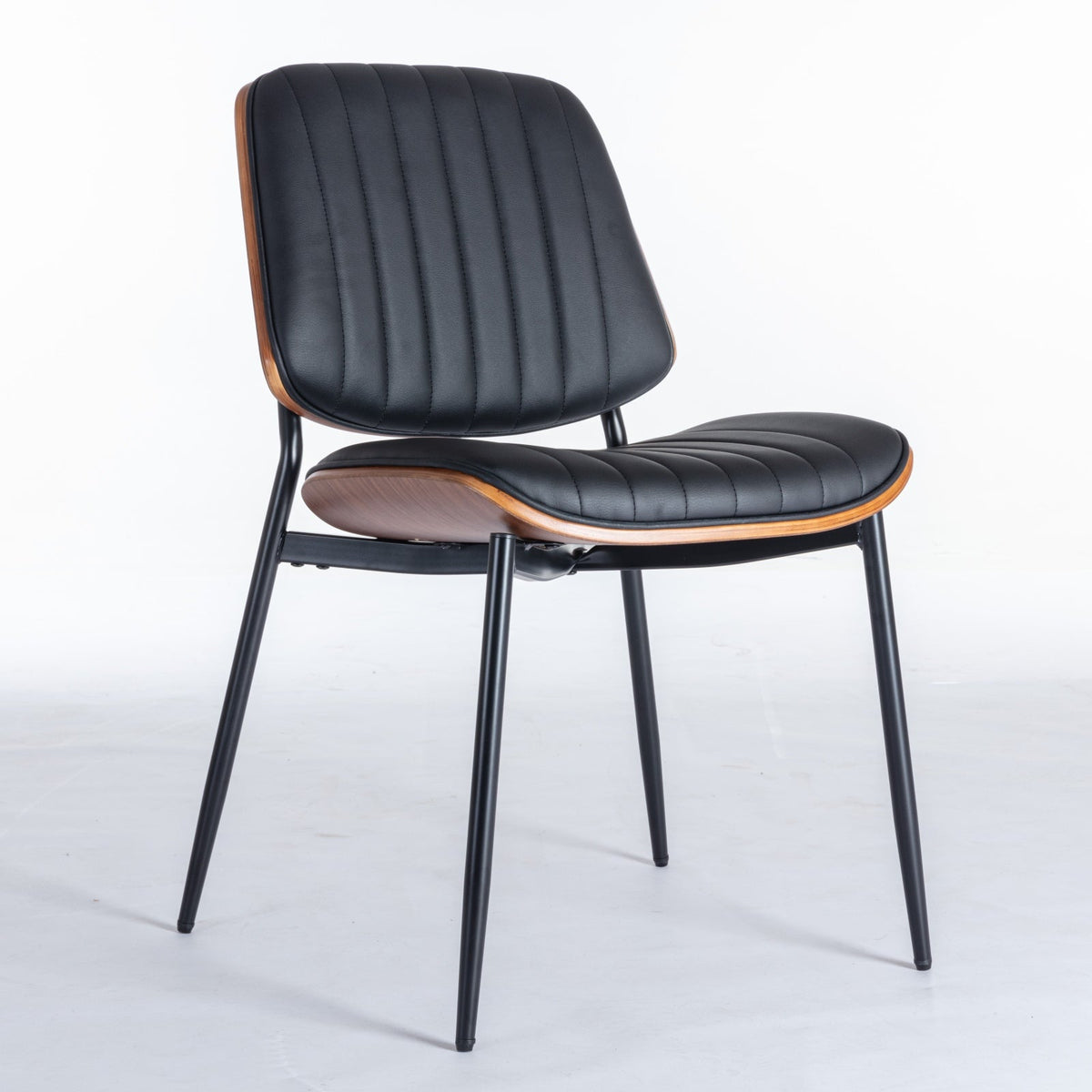 A&A Furniture Mid Century Modern Dining Chairs Set of 2