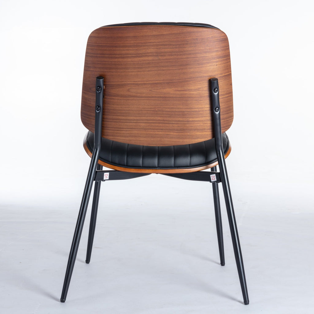 A&A Furniture Mid Century Modern Dining Chairs Set of 2